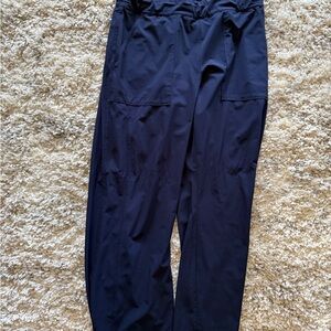 Athleta Blue Cargo Pants Relaxed Fit